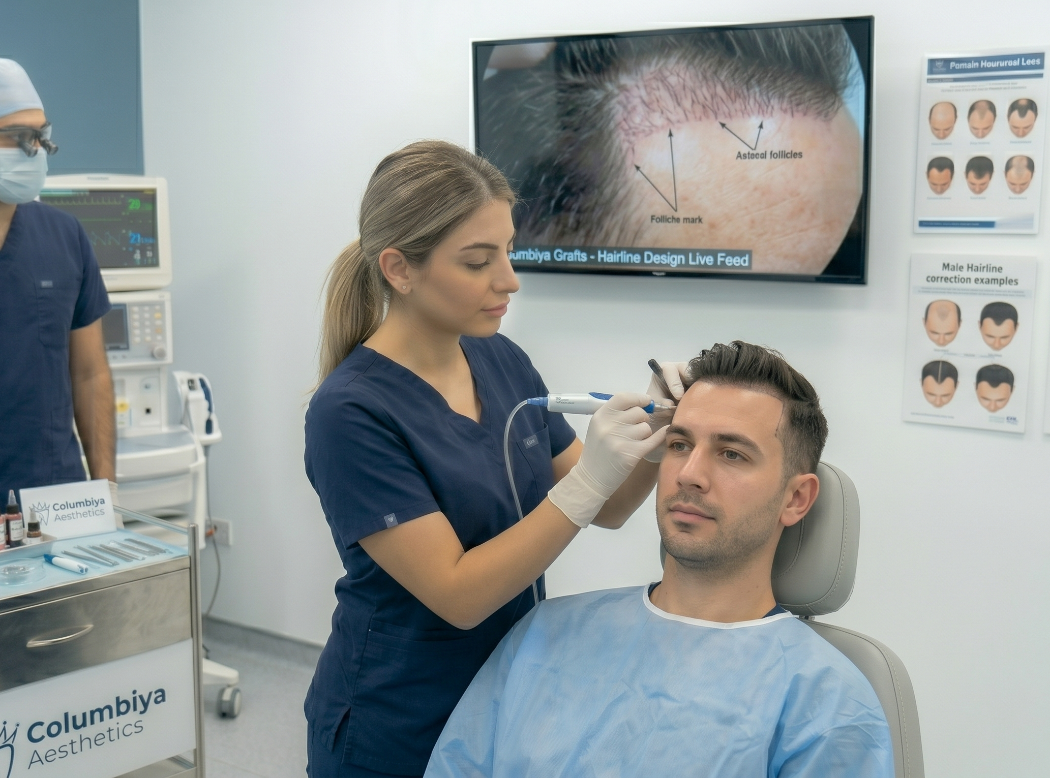 Hairline Correction Micro Mapping